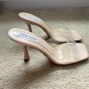 Steve Madden Syl Slip-On Heels.